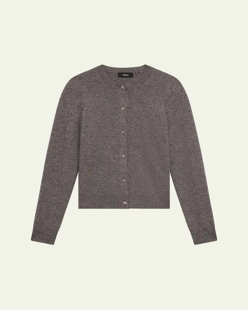 Cashmere Cropped Cardigan Sweat